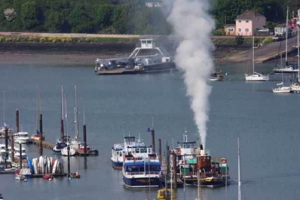 18 May 2018 - 16-12-46.jpg
Paddle steamer Kingswear Castle blow its top. 'm guessing but I assume they are checking the ability of the boiler to take the necessary pressure. It's a very noisy process.
#PSKinngswearCastleDartmouth #SteamBoilerPressureCheck